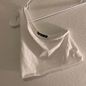 One shoulder tank top
